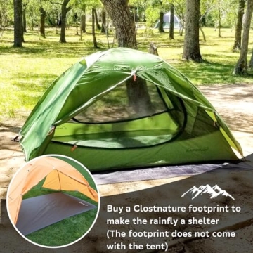 Clostnature Ultralight 2-Person Waterproof Camping Tent