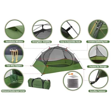 Clostnature Ultralight 2-Person Waterproof Camping Tent