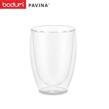 Bodum Pavina Double Wall Cooler/Beer Glass - Set of 2: Elevate Your Drink Experience