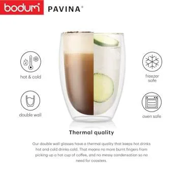 Bodum Double-Wall Glasses - Style & Functionality