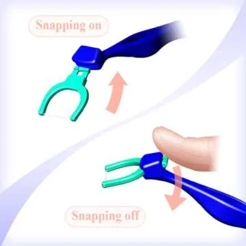 Easy and Fun Kids Flossers with 120 Refills - T.Smile