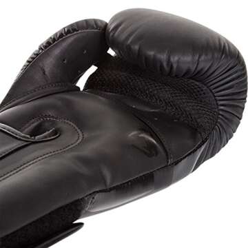 Venum Unisex Adult Elite Training-boxing-gloves, Black, 16 Oz US