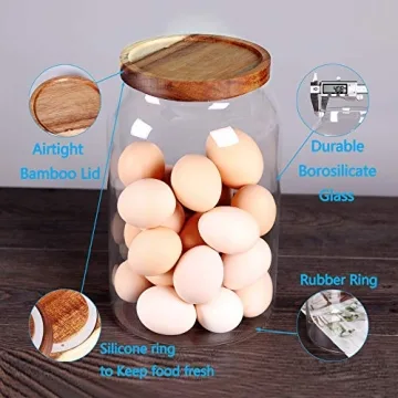 Stylish SAIOOL Egg Jar for Fresh Food Storage