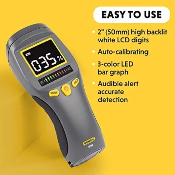 Moisture Meters by General Tools and Klein Tools