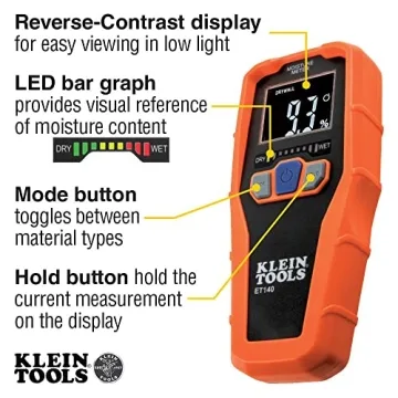 Moisture Meters by General Tools and Klein Tools