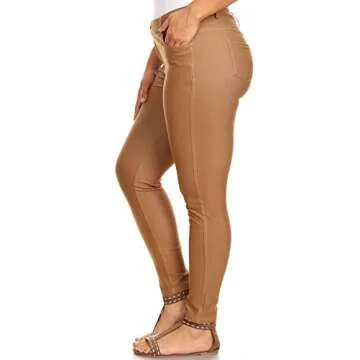 YELETE Women's Stretch Jegging Tights with Pocket