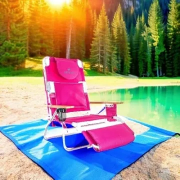 Deluxe Ostrich Beach Chair - 3 in 1 with Comfort Features