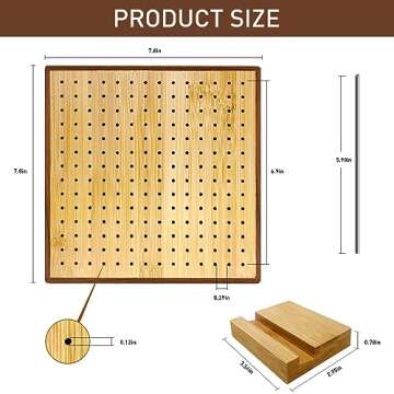 RZZRBC Granny Square Blocking Board - Ideal Gift for Crafters