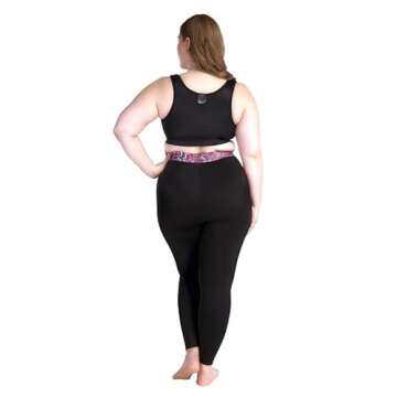 LIPOELASTIC Active Leggings with Medical Compression - Anti-Cellulite (M, Black)