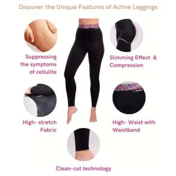 LIPOELASTIC Active Leggings - Medical Compression & Style