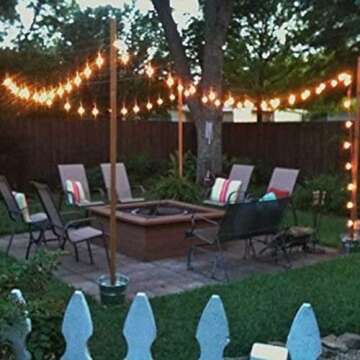 Banord 48FT Dimmable Outdoor String Lights for Any Occasion