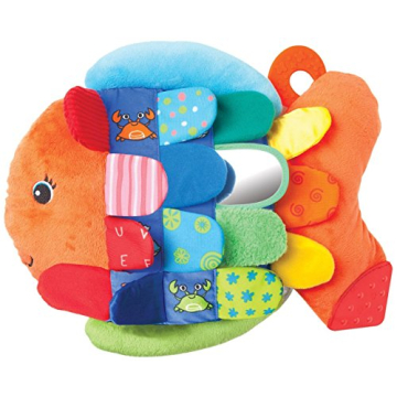 Melissa & Doug Flip Fish Toy with Baby Socks Bundle