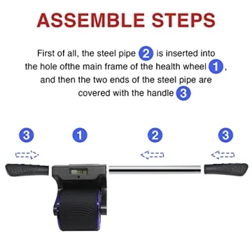 LI NS AB Roller Wheel for Core Workouts