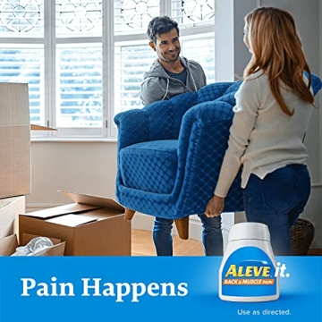 Aleve Back Muscle Pain Relief Tablets 50CT Pack of 3