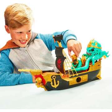 Treasure X Sunken Gold Treasure Ship Playset Adventure