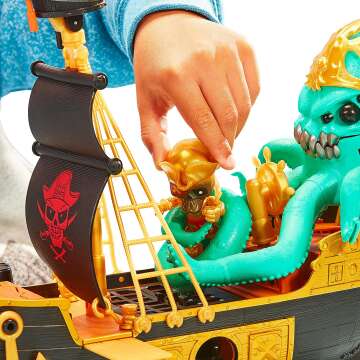 Treasure X Sunken Gold Treasure Ship Playset Adventure