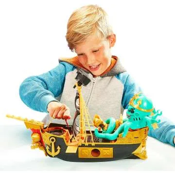 Treasure X Sunken Gold Treasure Ship Playset Adventure