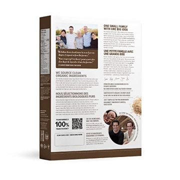 USDA Organic Sprouted Brown Rice Cacao Crisps Gluten Free Cereal