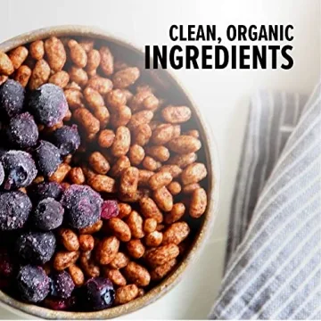 USDA Organic Sprouted Brown Rice Cacao Crisps Gluten Free Cereal