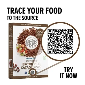 USDA Organic Sprouted Brown Rice Cacao Crisps Gluten Free Cereal