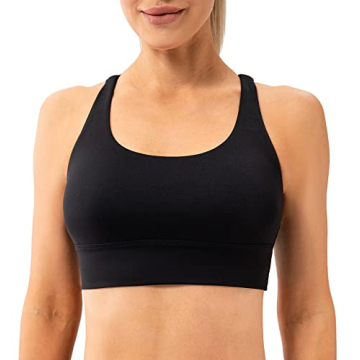 Lavento Women's Stylish Sports Bra for Medium Support