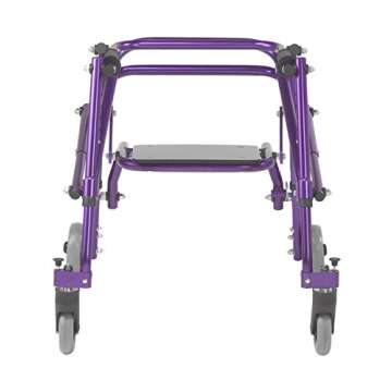 Nimbo 2G Lightweight Walker with Seat in Wizard Purple