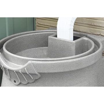 Good Ideas Rain Saver 50 Gallon Urn Shaped Storage Barrel