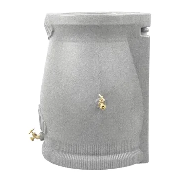 Good Ideas Rain Saver 50 Gallon Urn Shaped Storage Barrel