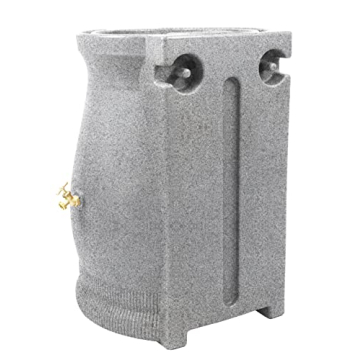 Good Ideas Rain Saver 50 Gallon Urn Shaped Storage Barrel