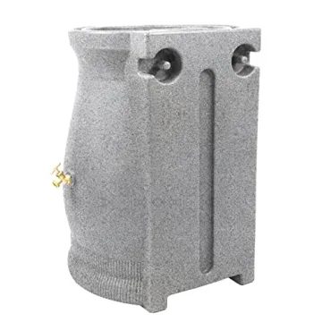 Good Ideas Rain Saver 50 Gallon Urn Shaped Storage Barrel