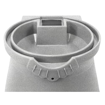 Good Ideas Rain Saver 50 Gallon Urn Shaped Storage Barrel