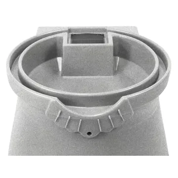 Good Ideas Rain Saver 50 Gallon Urn Shaped Storage Barrel