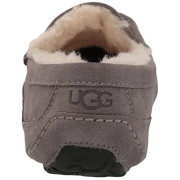 UGG Men's Ascot Slipper Grey Comfortable Stylish 12