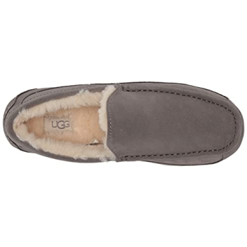 UGG Men's Ascot Slipper Grey Comfortable Stylish 12