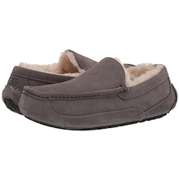 UGG Men's Ascot Slipper Grey Comfortable Stylish 12