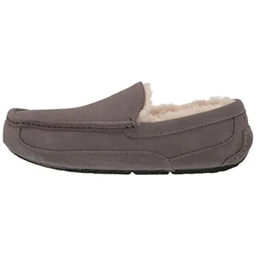 UGG Men's Ascot Slipper Grey Comfortable Stylish 12