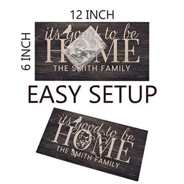 People People Personalized Wood Key Hanger for Wall | New Home Décor Gift for Wedding Housewarming | Customized Gifts for Couple Mr Mrs Key Ring Holder Hook | Key Rack | C01D05