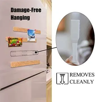 Felt Pin Boards Bar Strips Removable Bulletin Boards 4 Pack