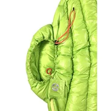 AEGISMAX Mini 6 Degree 800FP Goose Down Sleeping Bag Ultralight Down Sleeping Bag for Backpacking and Camping for Men & Women (Green, Regular)…