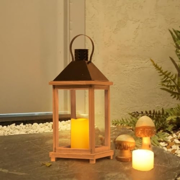 NEEDOMO 20" Decorative Lantern for Home and Garden