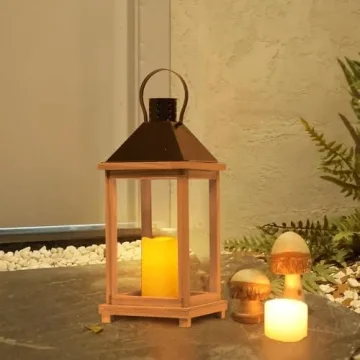 NEEDOMO 20" Decorative Lantern for Home and Garden