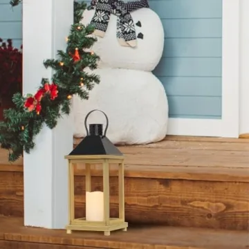 NEEDOMO 20" Decorative Lantern for Home and Garden