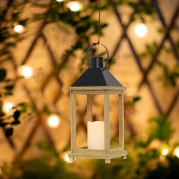 NEEDOMO 20" Decorative Lantern for Home and Garden