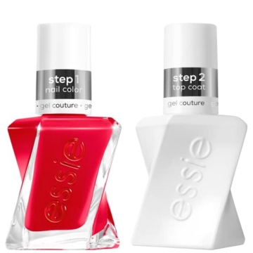 Essie Gel Couture Nail Polish Kit - Scarlet Red Nail Polish