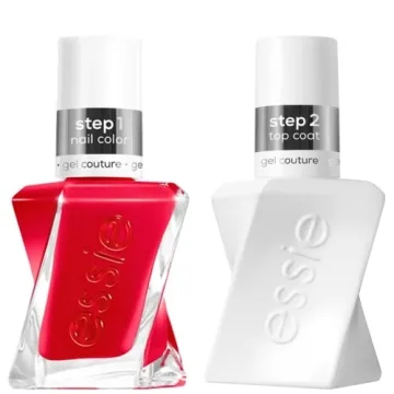 Essie Gel Couture Nail Polish Kit - Scarlet Red Nail Polish