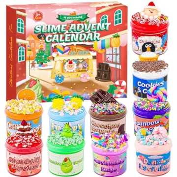 ALLCELE Advent Calendar 2024 with DIY Slime Kits