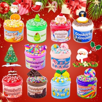 ALLCELE Advent Calendar 2024 with DIY Slime Kits