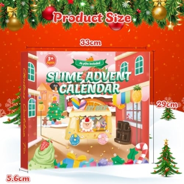ALLCELE Advent Calendar 2024 with DIY Slime Kits