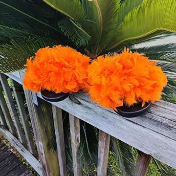 Over 10 Color 25 Gram, 4 Feet Long Chandelle Feather Boa, Kids Feather Boa, Great for Party, Wedding...