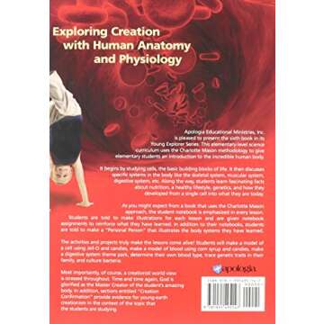 Exploring Creation with Human Anatomy and Physiology (Young Explorer Series)